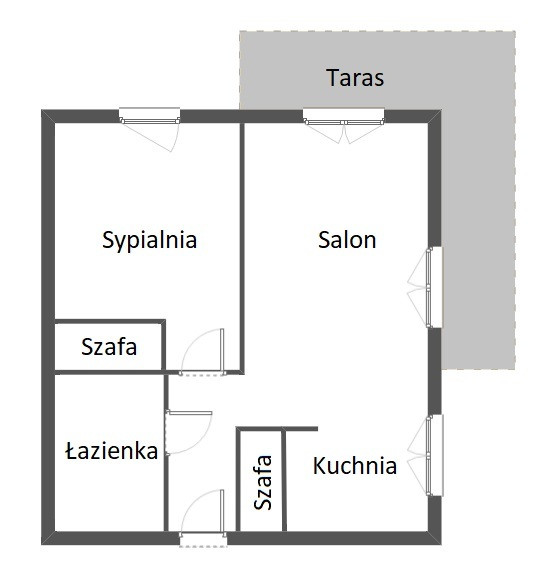 Mieszkanie Wynajem Szczecin Warszewo 11