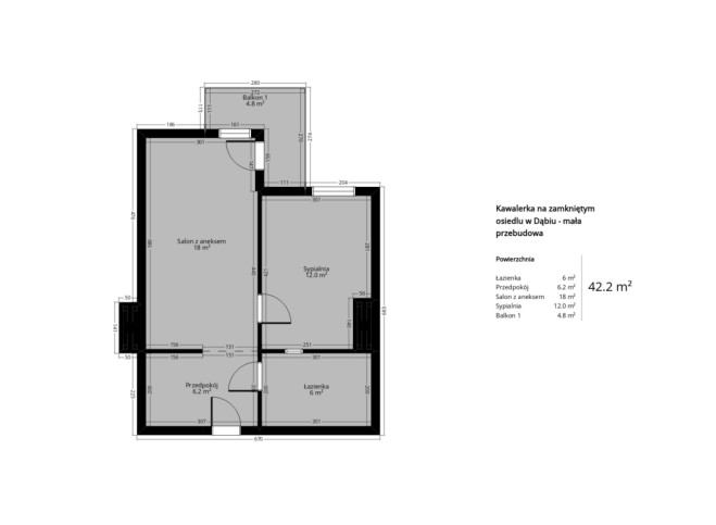 Mieszkanie Sprzedaż Szczecin Dąbie 17